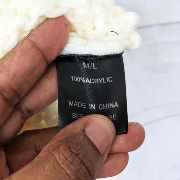 Wishlist Cream Crew Neck Sweater - Picture 7 of 8